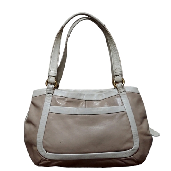 Coach Cricket Tri Tonal Shoulder Hobo Gently Loved - Picture 6 of 10